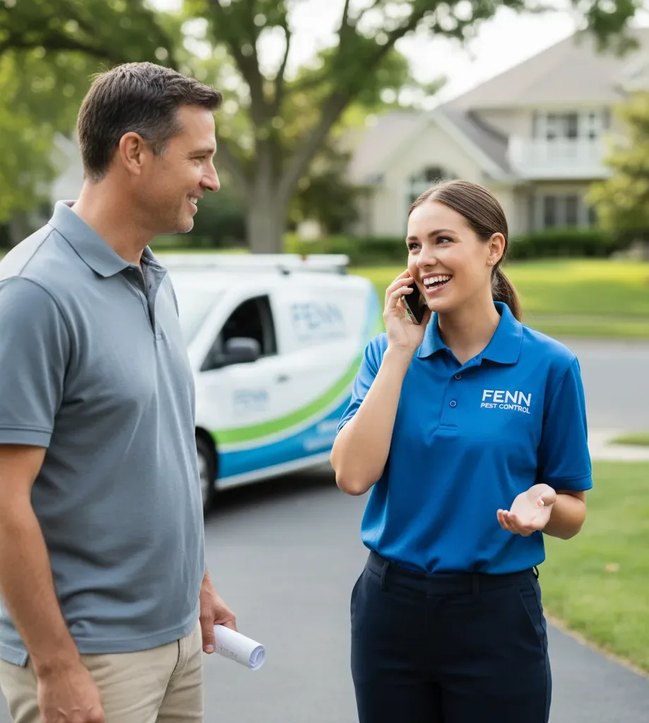 Fenn Pest Control customer support in Center Valley